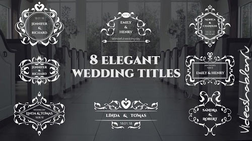 Wedding Titles 61286 - After Effects Templates