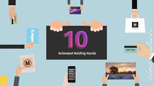 10 Animated Holding Hands 65254 - After Effects Templates