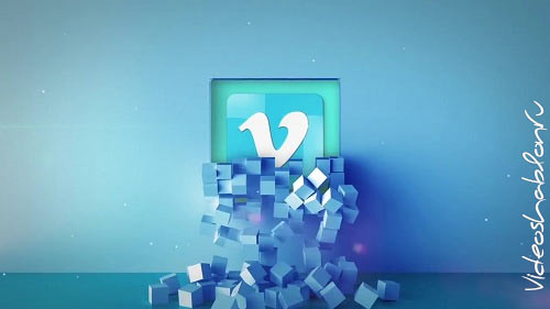 Falling Cubes Logo 65749 - After Effects Templates
