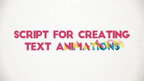 Paper Animated Typeface - After Effects Templates