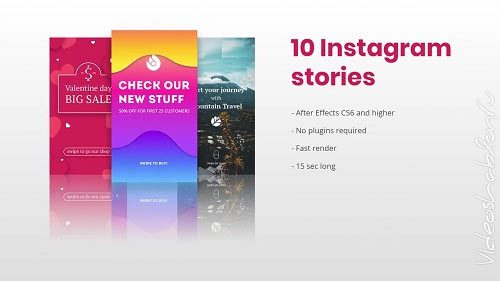 10 Instagram Stories 64280 - After Effects Templates